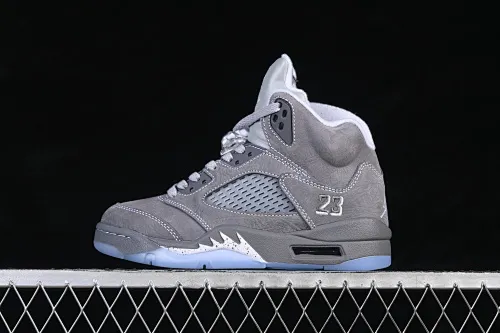 All categories Air Jordan Jordan series basketball shoes Air Jordan 5 Air Jordan 5 "Wolf Grey" AJ5 Joe 5 Wolf Gray first layer basketball shoes DD0587-002